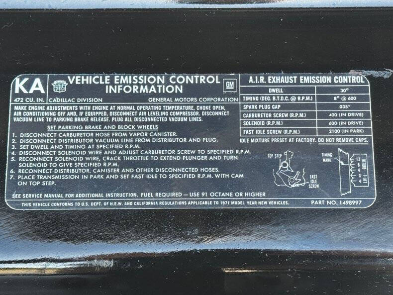 1971 Cadillac DeVille