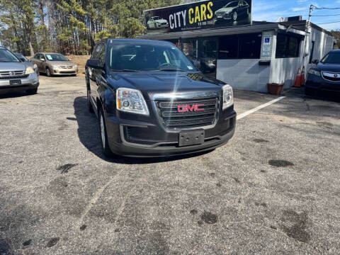 2016 GMC Terrain for sale at City Cars in Raleigh NC