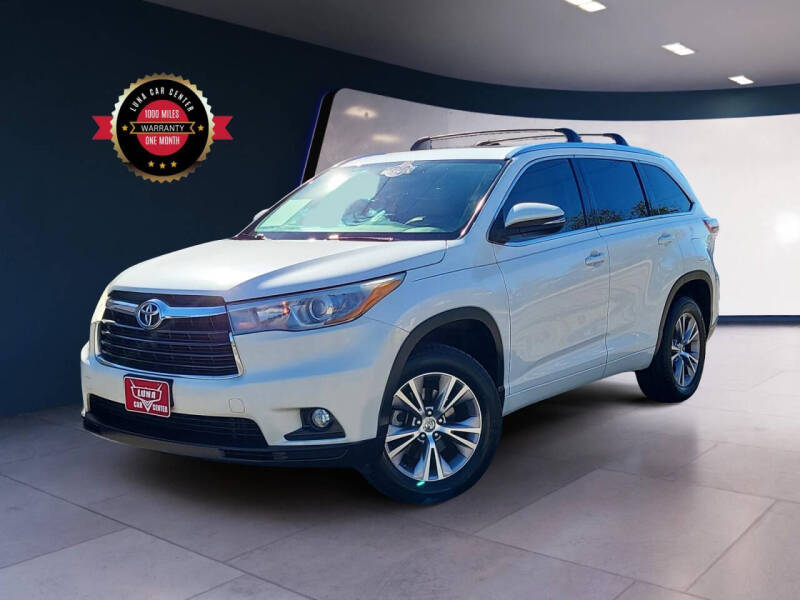 2015 Toyota Highlander for sale at LUNA CAR CENTER in San Antonio TX