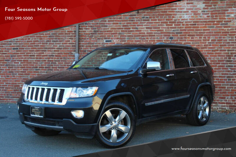 2012 Jeep Grand Cherokee for sale at Four Seasons Motor Group in Swampscott MA