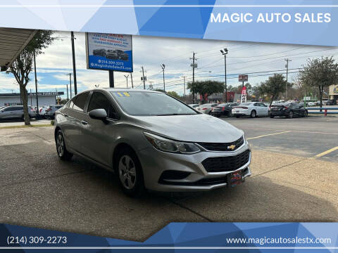 2018 Chevrolet Cruze for sale at Magic Auto Sales - Cash Cars in Dallas TX