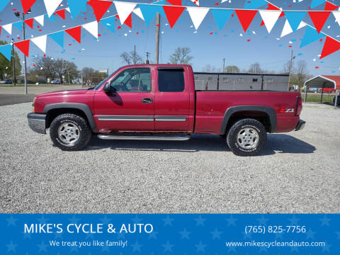 2004 Chevrolet Silverado 1500 for sale at MIKE'S CYCLE & AUTO in Connersville IN