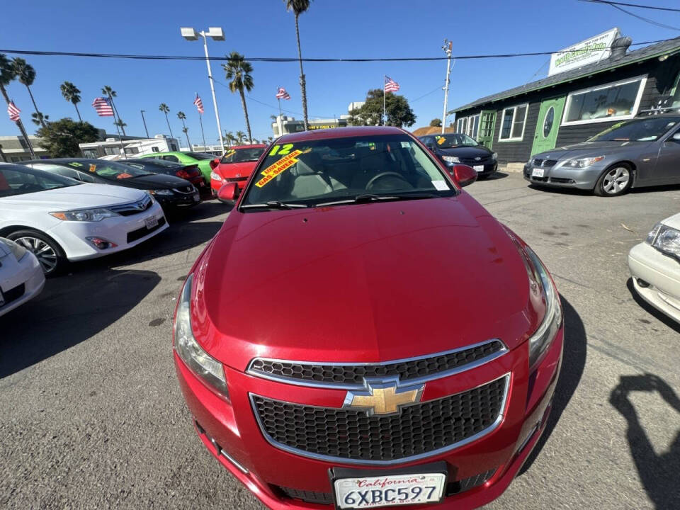 2012 Chevrolet Cruze for sale at North County Auto in Oceanside, CA