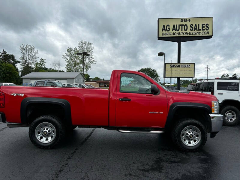 2012 Chevrolet Silverado 2500HD for sale at AG Auto Sales in Ontario NY