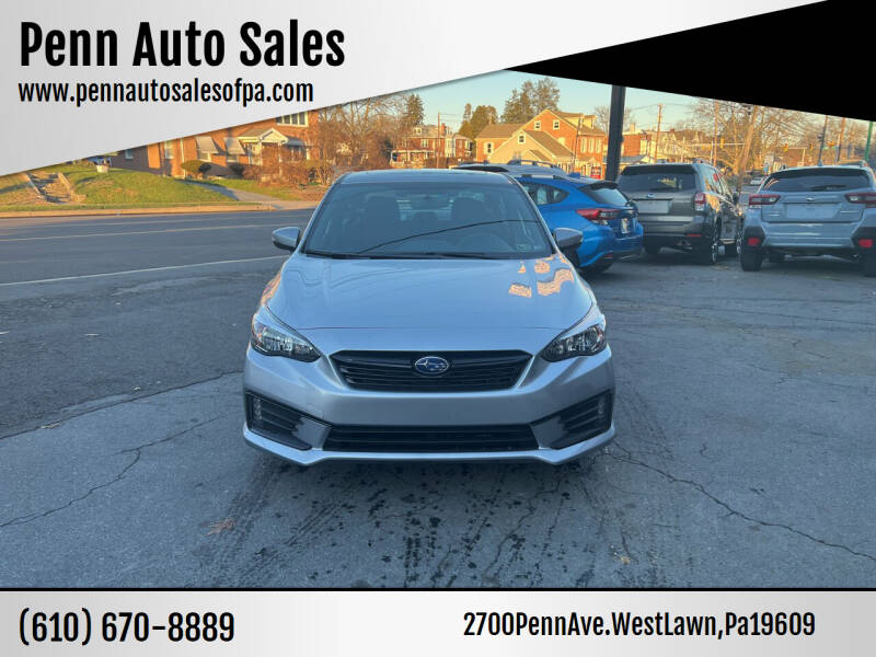 2022 Subaru Impreza for sale at Penn Auto Sales in West Lawn PA