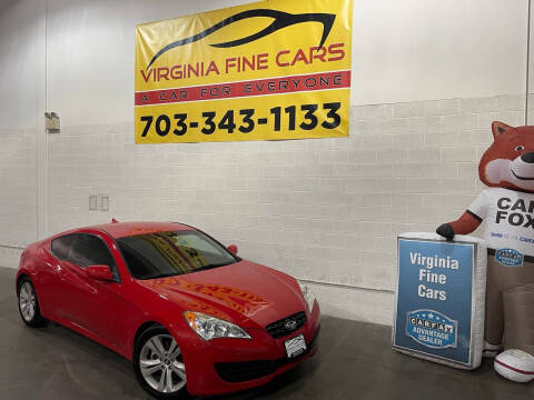 2010 Hyundai Genesis Coupe for sale at Virginia Fine Cars in Chantilly VA