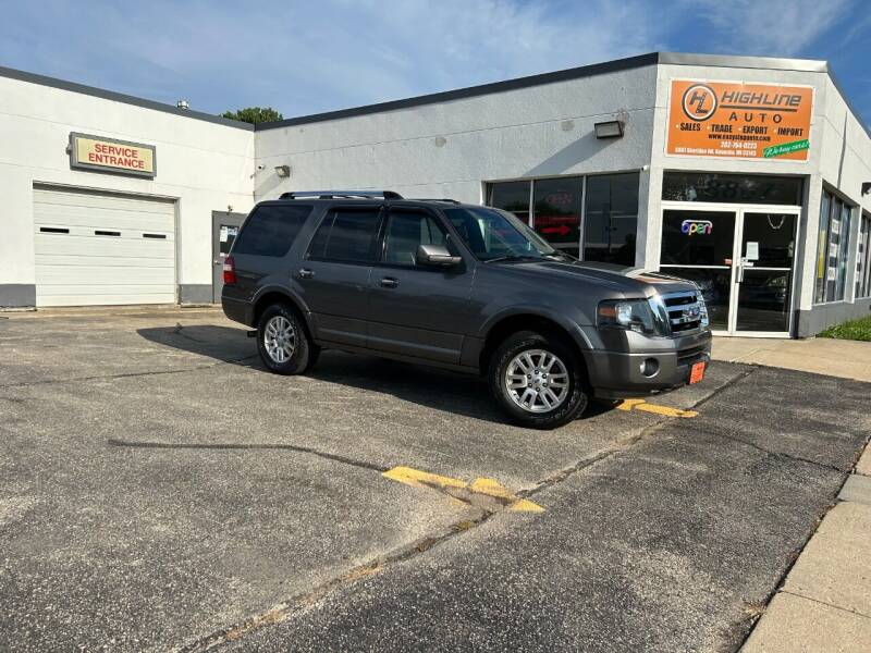2012 Ford Expedition for sale at HIGHLINE AUTO LLC in Kenosha WI