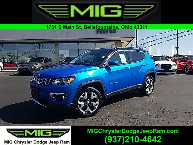 2021 Jeep Compass for sale at MIG Chrysler Dodge Jeep Ram in Bellefontaine OH