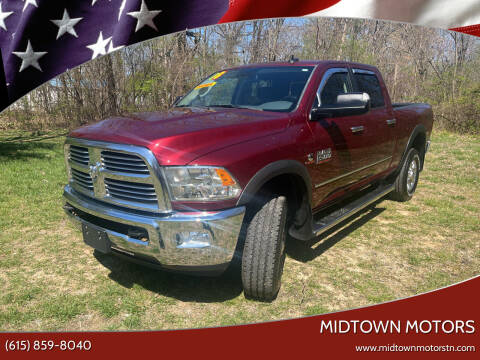 2018 RAM 2500 for sale at Midtown Motors in Greenbrier TN