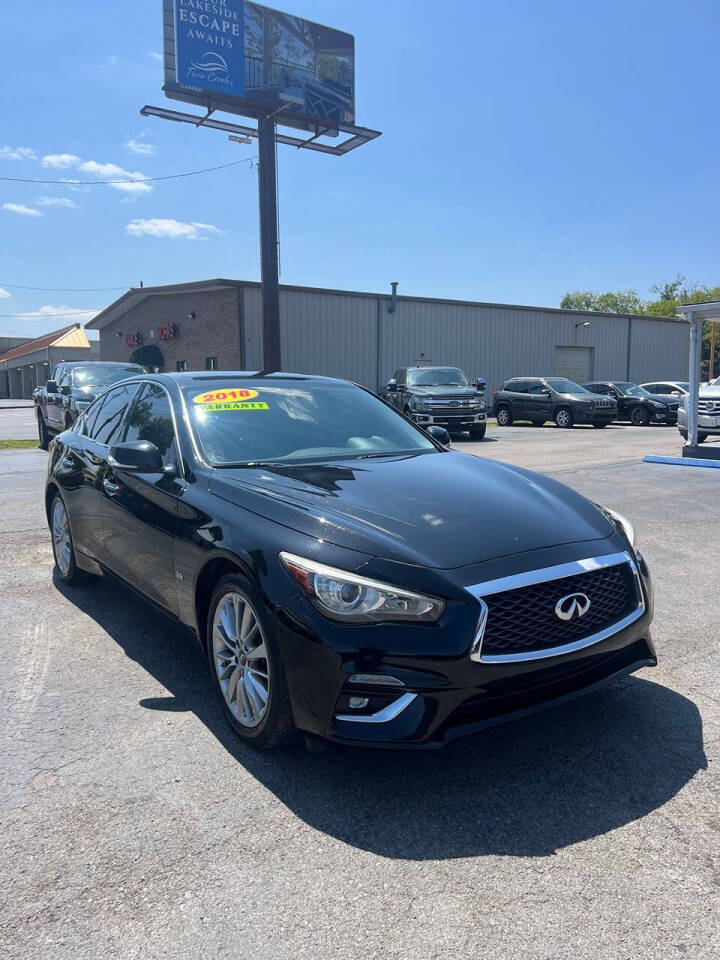 2018 INFINITI Q50 for sale at Boro Motors in Murfreesboro, TN