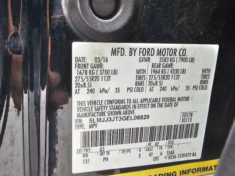 2016 Lincoln Navigator L Select