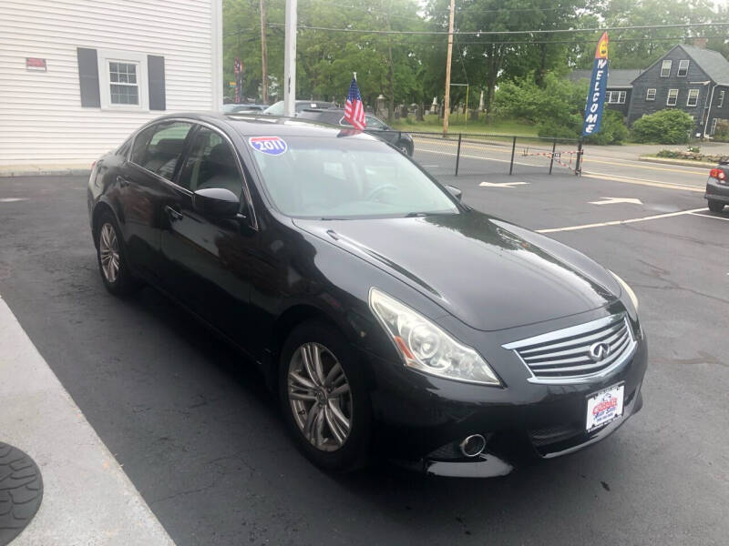 2011 Infiniti G37 Sedan for sale at 5 Corner Auto Sales Inc. in Brockton MA