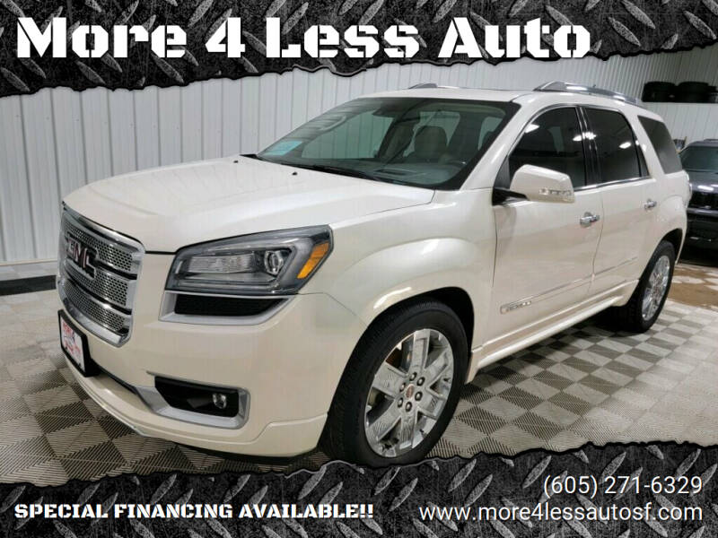 2015 GMC Acadia for sale at More 4 Less Auto in Sioux Falls SD