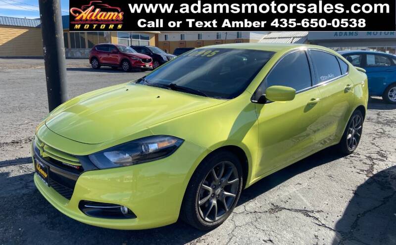 2013 Dodge Dart for sale at Adams Motors Sales in Price UT