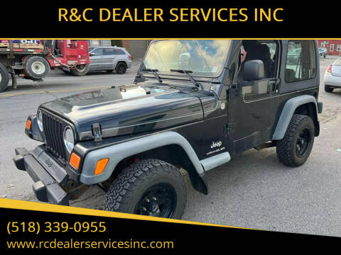 2006 Jeep Wrangler for sale at R&C DEALER SERVICES INC in Cohoes NY