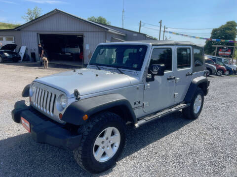 2008 Jeep Wrangler Unlimited for sale at Dealz On Wheels LLC in Mifflinburg PA