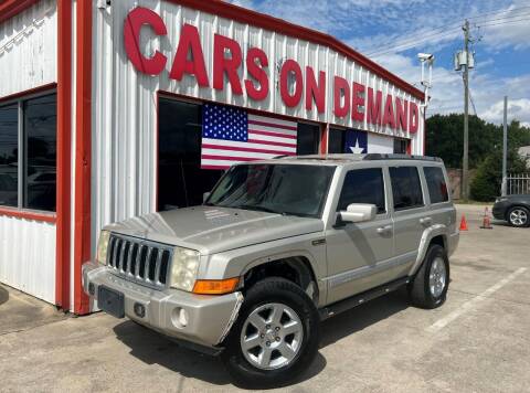 2007 Jeep Commander for sale at Cars On Demand 3 in Pasadena TX