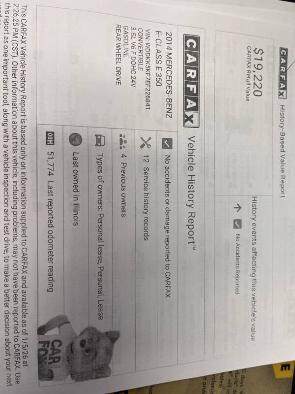 2014 Mercedes-Benz E-Class E 350