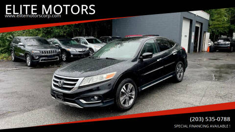 2013 Honda Crosstour for sale at ELITE MOTORS in West Haven CT