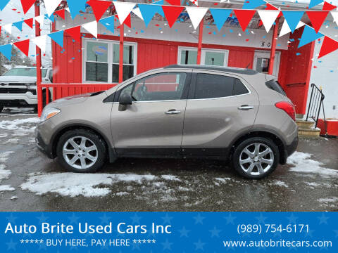 2013 Buick Encore for sale at Auto Brite Used Cars Inc in Saginaw MI