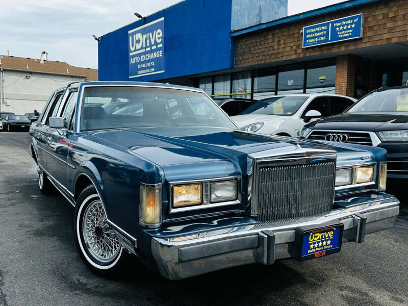 1988 Lincoln Town Car for sale at U Drive in Chesapeake VA