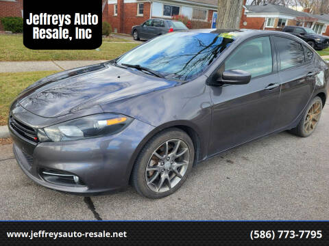 2014 Dodge Dart for sale at Jeffreys Auto Resale, Inc in Clinton Township MI