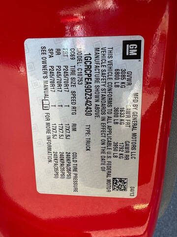 2013 Chevrolet Silverado 1500 Work Truck