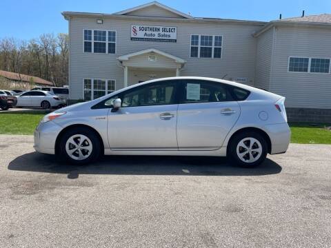 2012 Toyota Prius for sale at SOUTHERN SELECT AUTO SALES in Medina OH
