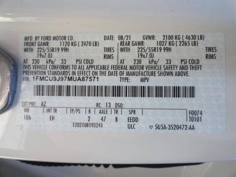 2021 Ford Escape Titanium