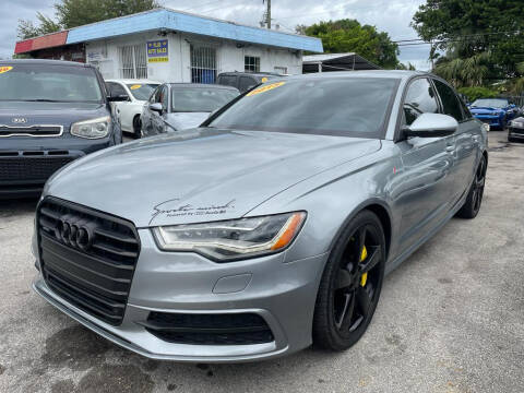 2015 Audi A6 for sale at Plus Auto Sales in West Park FL
