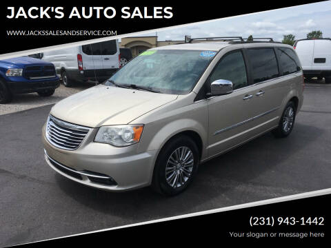 2014 Chrysler Town and Country for sale at JACK'S AUTO SALES in Traverse City MI