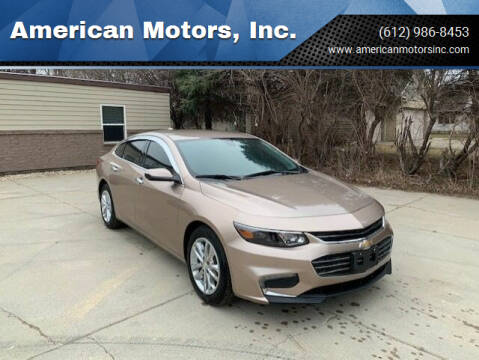 2018 Chevrolet Malibu for sale at American Motors, Inc. in Farmington MN