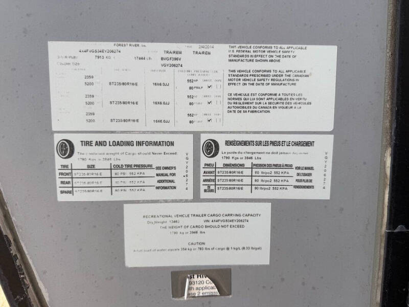 2014 Forest River Vengeance