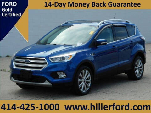 2018 Ford Escape for sale at HILLER FORD INC in Franklin WI