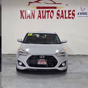 2015 Hyundai Veloster for sale at Kian Auto Sales in Sacramento CA
