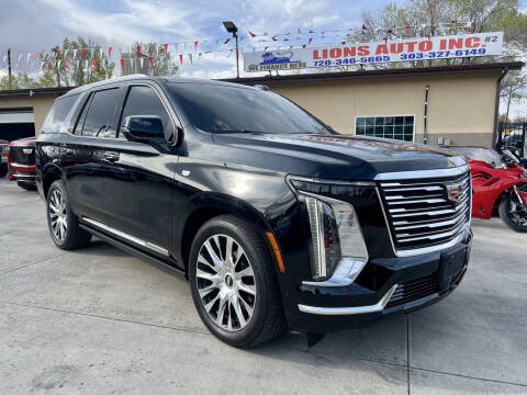 2025 Cadillac Escalade for sale at Lion's Auto INC in Denver CO
