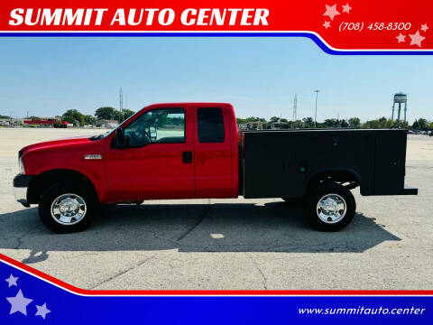 2005 Ford F-250 Super Duty for sale at SUMMIT AUTO CENTER in Summit IL