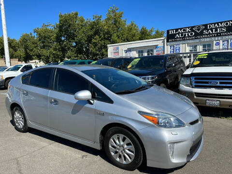 2012 Toyota Prius Plug-in Hybrid for sale at Black Diamond Auto Sales Inc. in Rancho Cordova CA