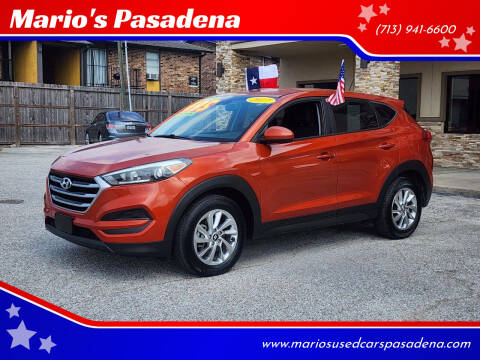 2017 Hyundai Tucson for sale at Mario's Pasadena in Pasadena TX