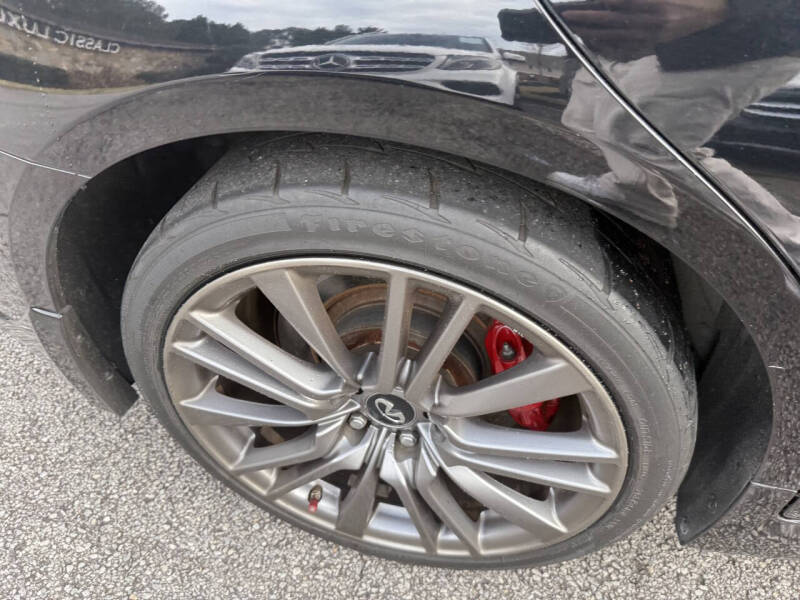 2017 Infiniti Q50 Red Sport 400