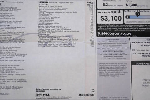 2016 Porsche 911 GT3 RS