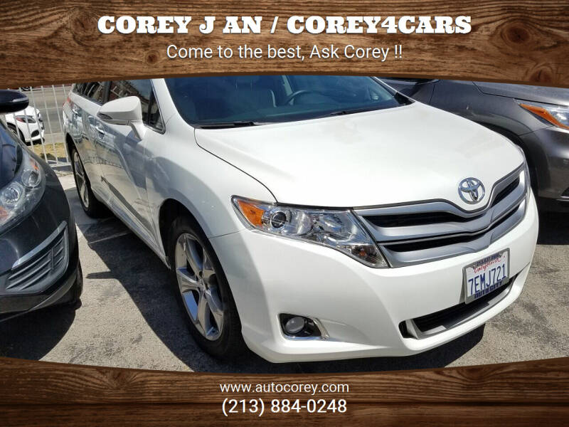 2014 Toyota Venza for sale at WWW.COREY4CARS.COM / COREY J AN in Los Angeles CA