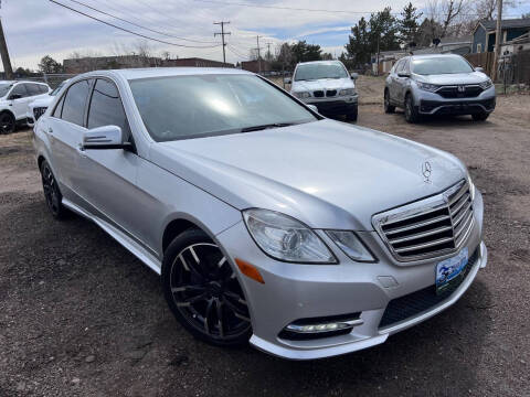 2013 Mercedes-Benz E-Class for sale at 3-B Auto Sales in Aurora CO