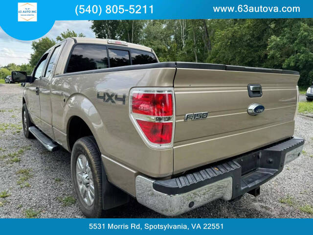 2011 Ford F-150 for sale at 63 Auto Inc in Spotsylvania, VA