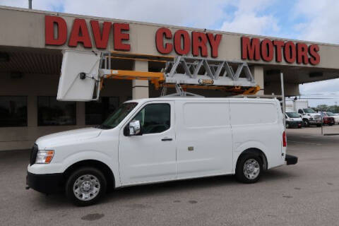 2018 Nissan NV for sale at DAVE CORY MOTORS in Houston TX