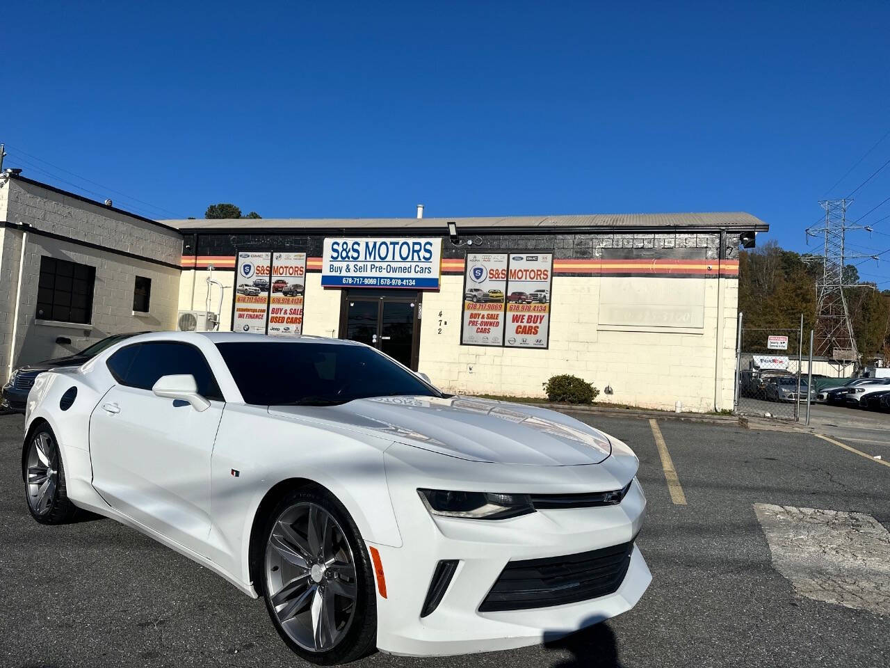 2017 Chevrolet Camaro for sale at S & S Motors in Marietta, GA