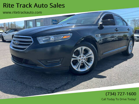 2016 Ford Taurus for sale at Rite Track Auto Sales in Wayne MI