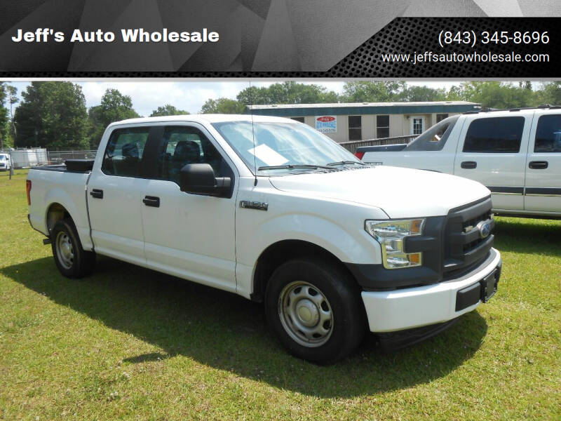 2017 Ford F-150 for sale at Jeff's Auto Wholesale in Summerville SC