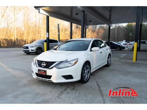 2016 Nissan Altima for sale at Inline Auto Sales in Fuquay Varina NC