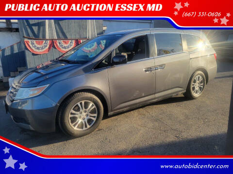 2011 Honda Odyssey for sale at PUBLIC AUTO AUCTION ESSEX MD in Essex MD